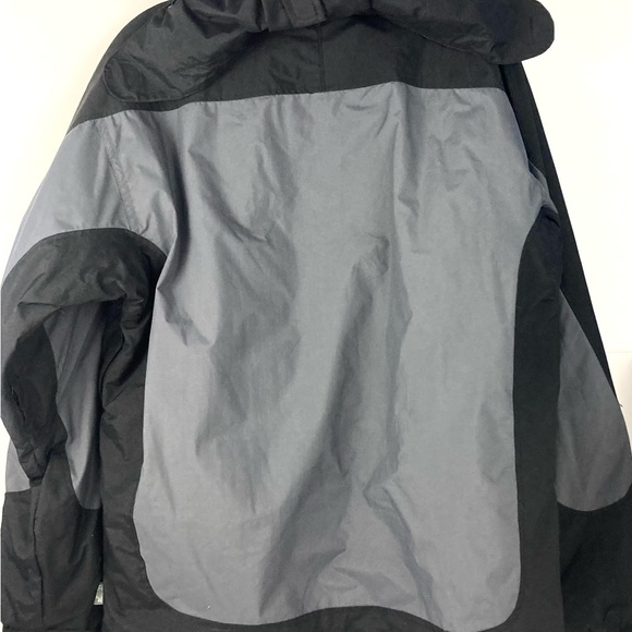 Columbia Interchange Fleece Lined Black & Gray Winter Jacket Mens Medium - Picture 6 of 15